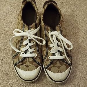 Coach sneakers sz 8